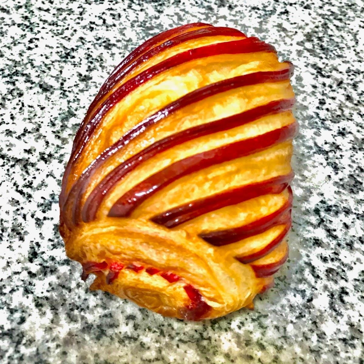 Brioche en forme de cœur, spécialité maison